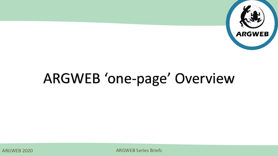 One Page Overview